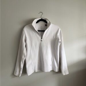 Tommy Bahama White Quarter-Zip Sweatshirt